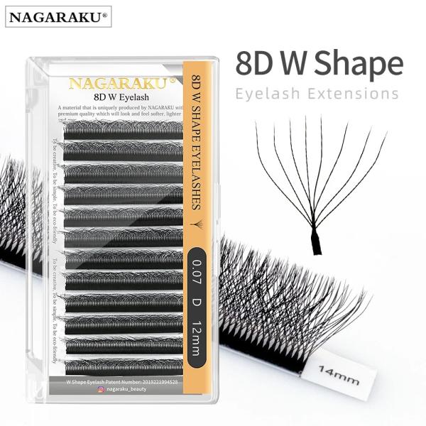 NAGARAKU 8D W Mix 8-15mm 0.07