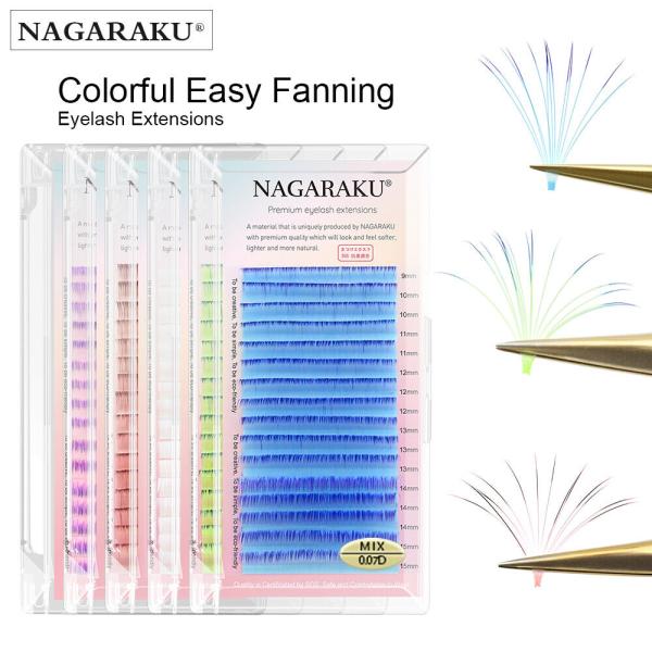 Full Color Nagaraku 0.07D mix Ombre